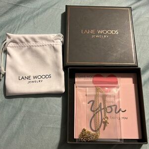 New Lane Woods Cross Necklace